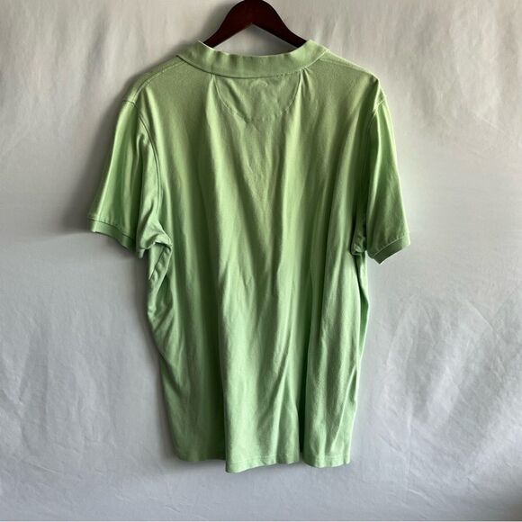 Men's Tailor Byrd Green Polo Shirt - Picture 5 of 7
